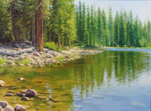 ken corbett fine art oil painitng